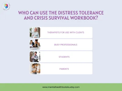 DBT Toolkit Distress Tolerance and Crisis Survival Workbook DBT Toolkit Distress Tolerance and Crisis Survival Workbook - Image 6