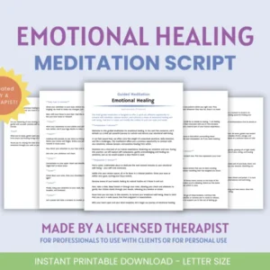 Guided Meditation Script: Emotional Healing