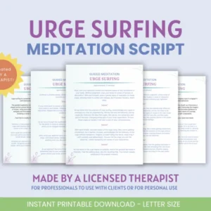 Guided Meditation Script: Urge Surfing
