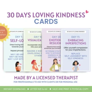 30 Days of Loving Kindness Cards