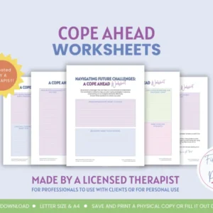 Cope Ahead Worksheets