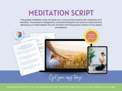 Guided Meditation Script Behavioral Activation 2 Guided Meditation Script: Behavioral Activation - Image 4
