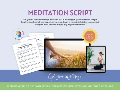 Guided Meditation Script Five Senses 3 Guided Meditation Script: Five Senses - Image 6