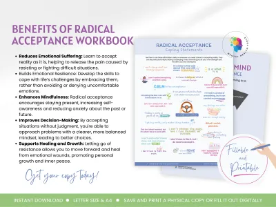 Radical Acceptance Workbook Radical Acceptance Workbook - Image 5