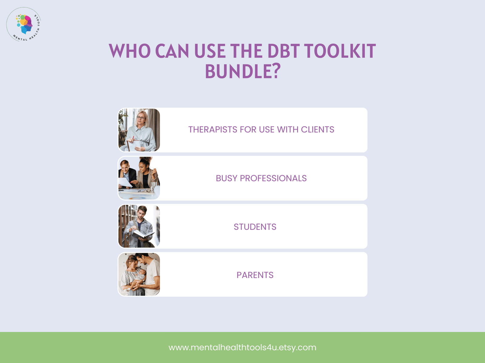 DBT Toolkit Bundle 4 scaled dbt skills toolkit bundle: mindfulness |radical acceptance |distress tolerance | interpersonal effectiveness | emotional regulation workbook